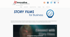 Desktop Screenshot of innovativecommunications.tv